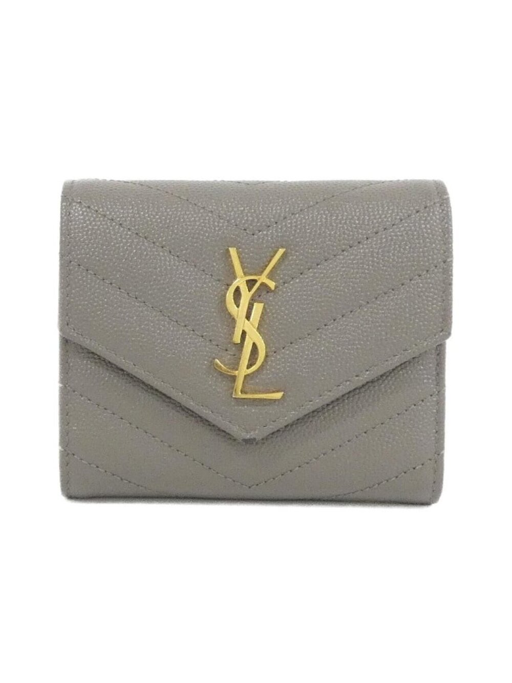 Saint Laurent Wallet Gold